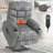 Upholstered Heated Massage Chair-1414913814