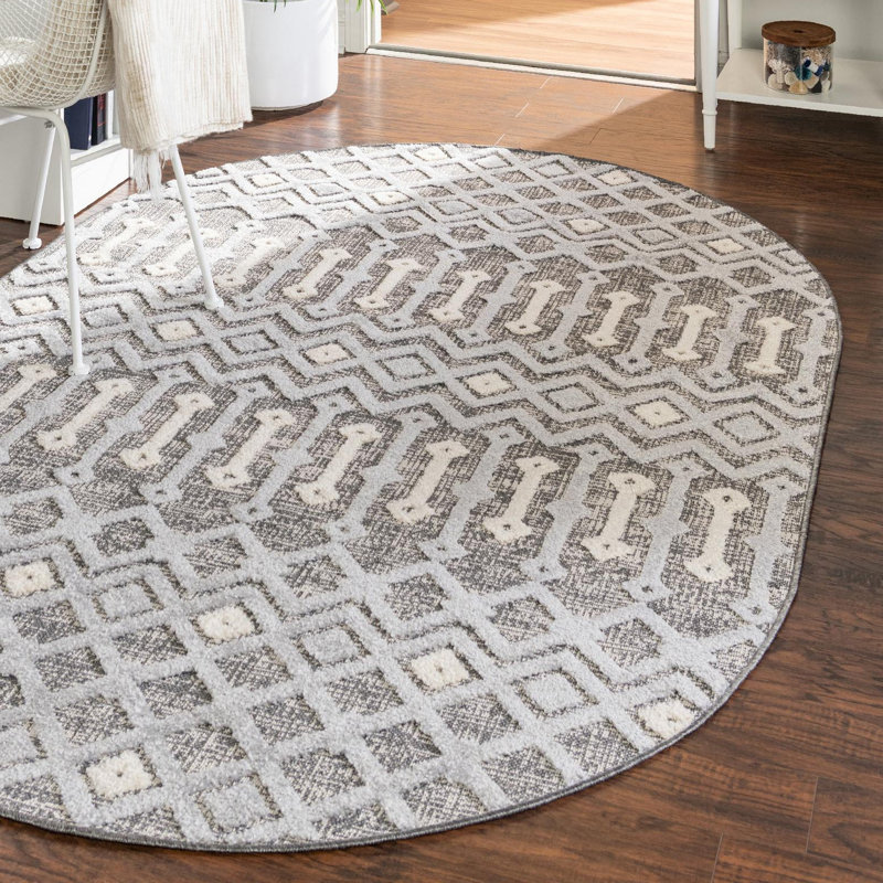 Groton Indoor Rug, Oval 7'10" x 10'