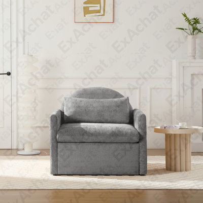 Canapé-fauteuil confortable surdimensionné pour le salon et la chambre à coucher avec style moderne