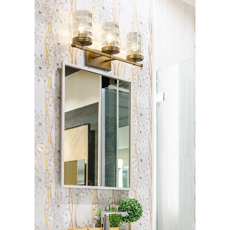 Gatta 3 - Light Dimmable Vanity Light, Heirloom Gold