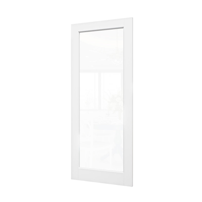 Porte standard en bois massif pré-fini 64 "x80" 64 "x80" avec porte en dalle pré-finie en bois massif par Ark Design 