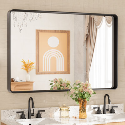 Tyro Bathroom Decorative Home Décor Corner Hangs Bathroom Mirror