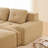 153" Modern U-Shaped Modular Sectional Sofa-128940776