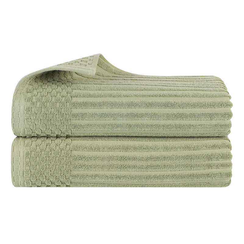 Ensemble de draps de bain Ruvins, Vert sauge