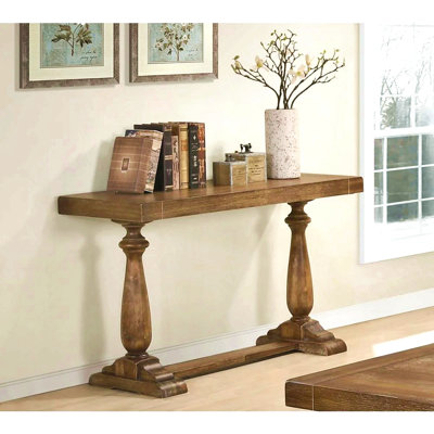 Console en bois massif 50 "