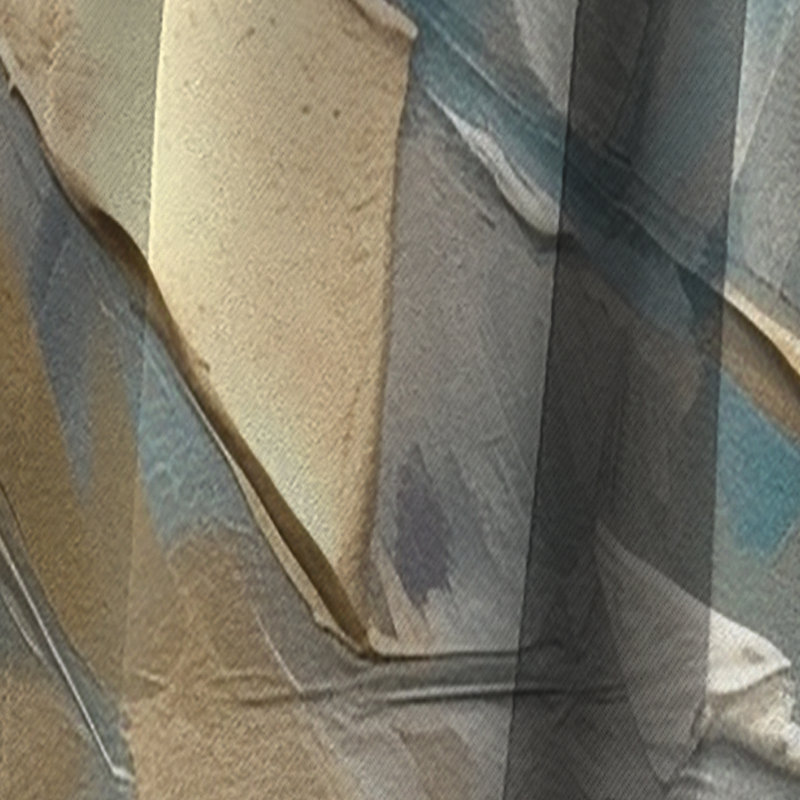 Rideau occultant en marbre Blue Gold, L 52 po x L 108 po