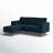 Geo 84" Wide Reversible Sofa and Chaise-1380416418