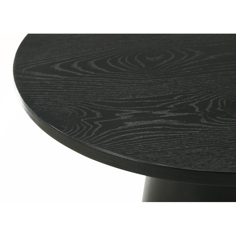 Console ronde avec base piédestal