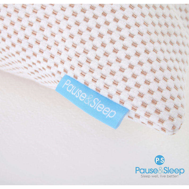 Coussin de lit grand en mousse mémoire de forme ferme
