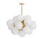 Shine Chandelier (Natural Brass with Smoke Glass)-998495968-998495971