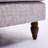 Vintage Upholstered Linen Fabric Armchair With Antique Solid Wood Legs, Accent Chair Single Sofa Chair For Living Room, Bedroom,Coffee-120200589