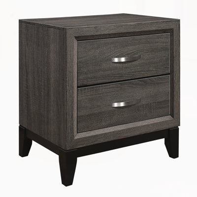 Modern Nightstand with Drawers