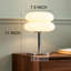 Lampe de table élégante en verre rétro