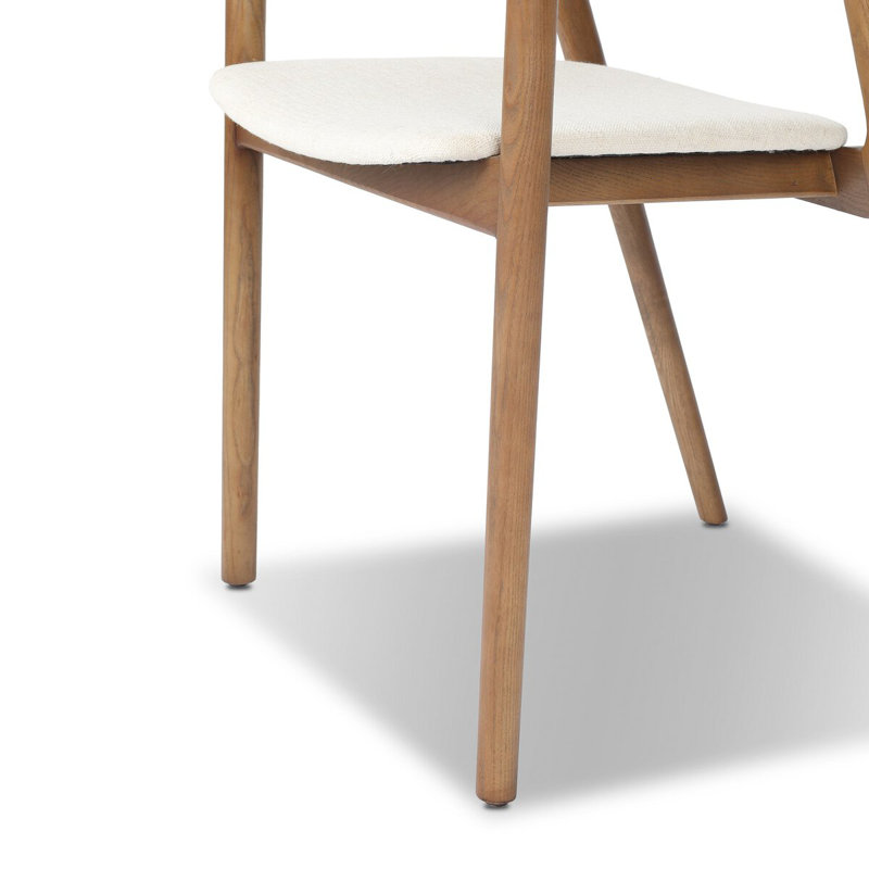Amare Dining Armchair, Brown, Alcala Cream