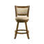 Tabouret de bar de cuisine pivotant à hauteur de comptoir Aiden-508207526-508207528-508207525