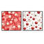 Playful Polka Dots V - Formes abstraites, ensemble de 2 carrés-102161808-102161807