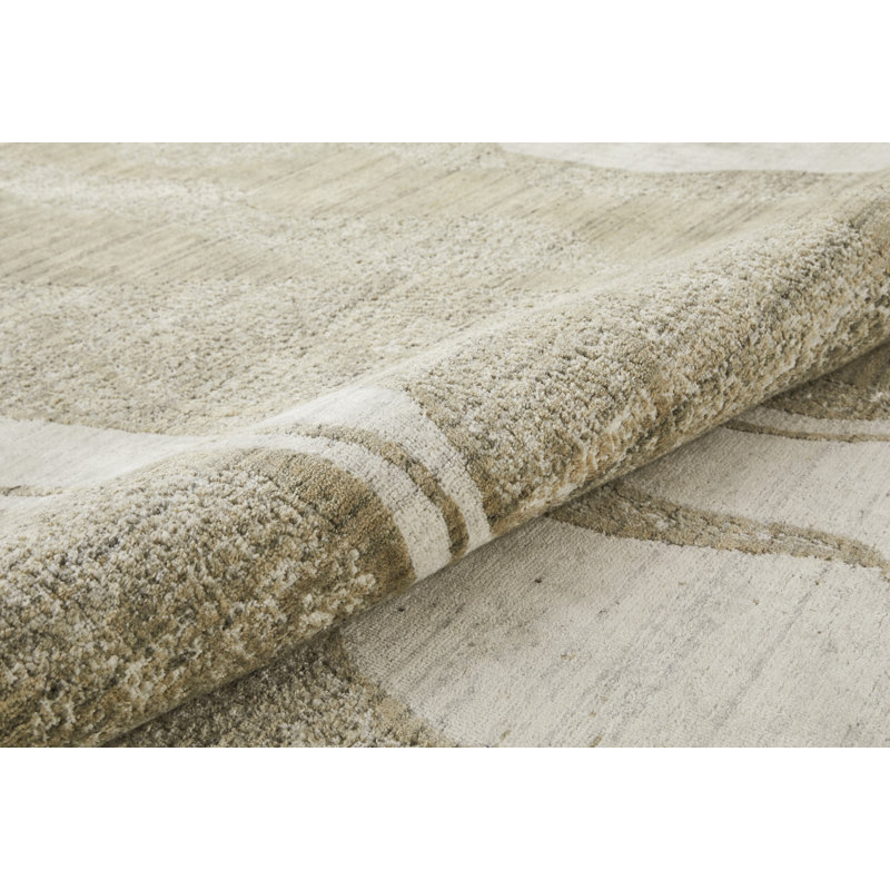 Dune Abstract Viscose Area Rug, Rectangle 244 x 305cm