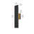 Louella 4.5 inch Outdoor Wall Sconce in Black-905839885