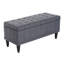 Repose-pieds avec rangement Homcom
