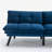 Navy Blue Folding Modern Sofa Bed