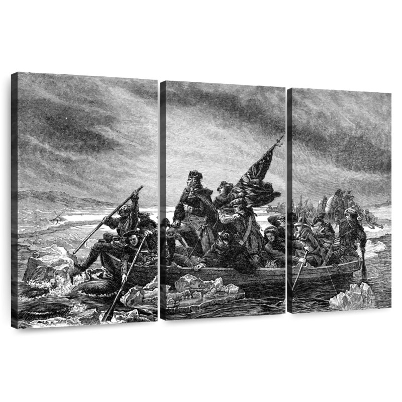 George Washington River, 28" H x 45" W