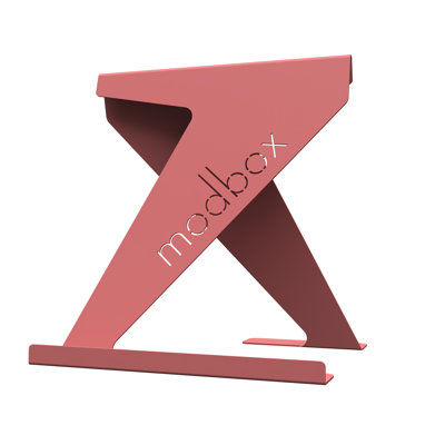 Modern Vinyl Record Display Stand In Retro Colors