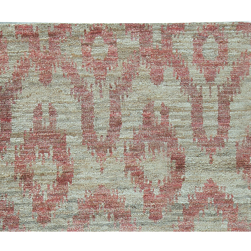 Hand-Knotted High-Quality Red Area Rug