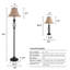 Lampe sur pied traditionnelle 60,98 po Cogdell