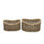 Ensemble de 2 paniers en ruppie maritime