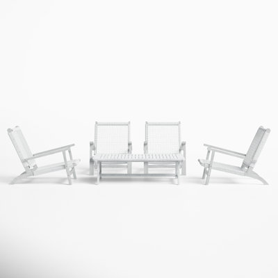 Kismet Acacia 4 - Person Patio Conversation Set