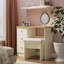 Fully Assembled Saxena Dressing Table-5904532
