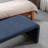 Dant Boucle Fabric Upholstered Bench Ottoman-1036403043