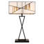 Lacon 64cm Tiffany Glass Art Deco Style Rectangle Table Lamp