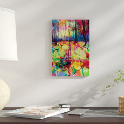 « mile end », reproduction de peinture à l’acrylique sur toile tendue