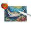 Sting Ray Glass Cutting Board Large