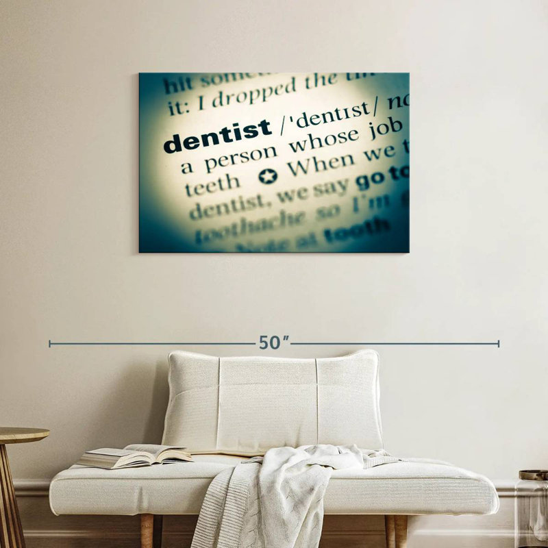 Définition de dentiste Alcaraz, H 24 po x l 36 po