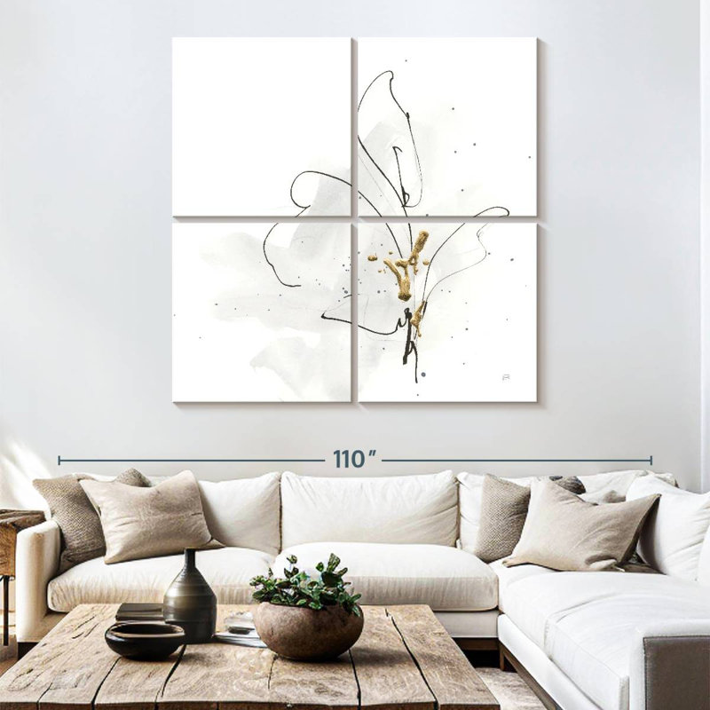 Cool Gray II, 74" H x 74" W