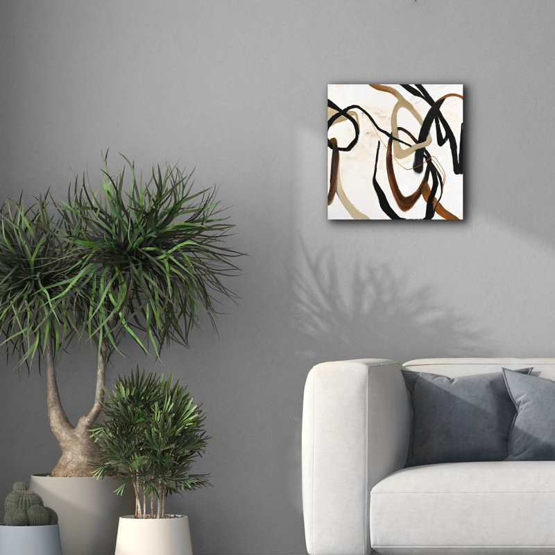  «Once Again» par Design Fabrikken, art mural sur toile, H 18 po x l 18 po