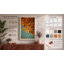 Autumn Leaves Falling Japandi - Wrapped Canvas-226363864-226363870