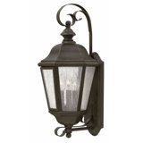 Christiane 3-Light Outdoor Wall Lantern
