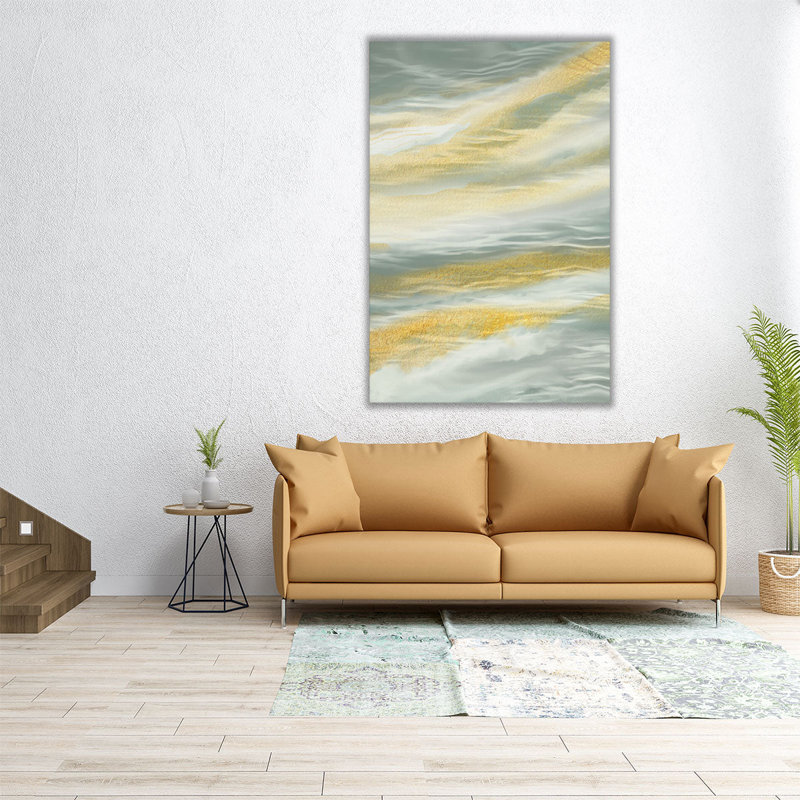 Marée 1 - reproduction d'art sur toile, H 18 po x l 12 po