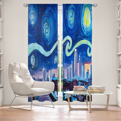 Aeyden Room Darkening Curtain Pair