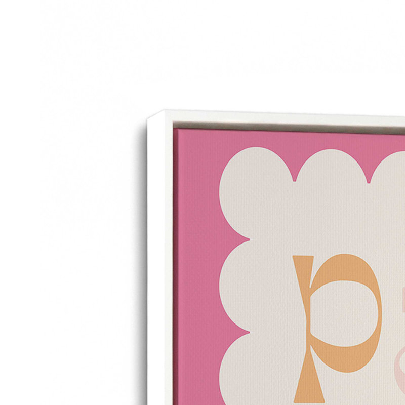 «Paloma Cocktail» par Garima Dhawan, impression, H 48 po x l 36 po, Cadre flottant, Blanc