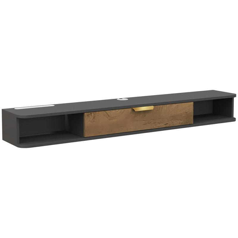 Floating TV Stand with Storage