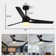 52 Inch Low Profile Ceiling Fan With Light
