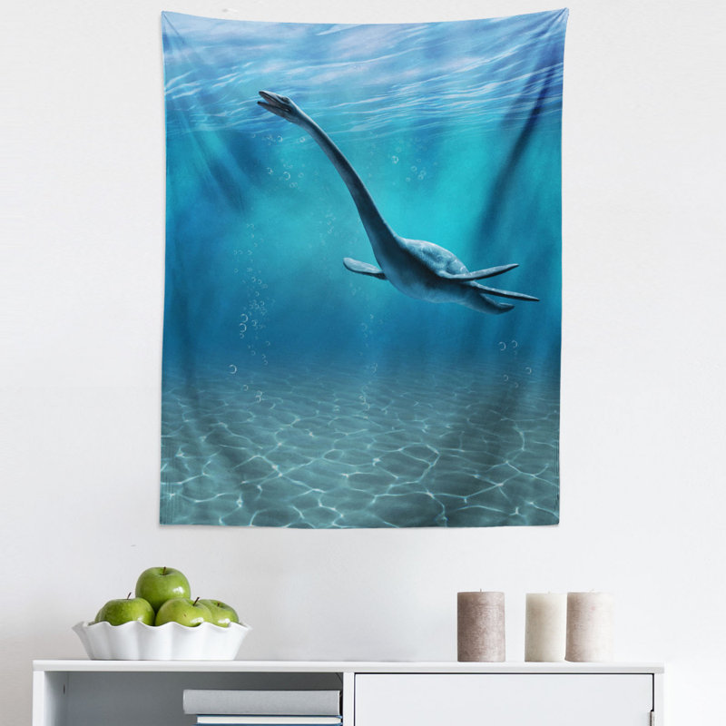 Aquatic Dinosaur Wall Hanging, 71.12cm H x 58.42cm W