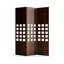 Paravent en bois massif 3 panneaux