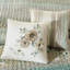 Ensemble de courtepointe 6 pièces, double / grand, imprimé floral et géométrique, double / grand en coton avec 3 coussins, style leurre-120276223