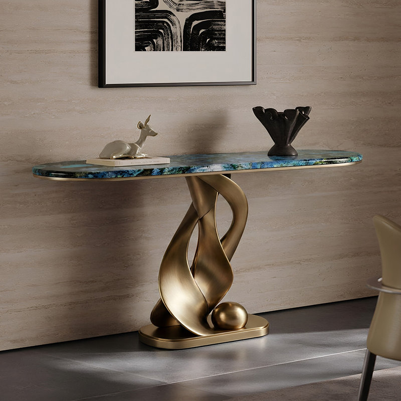 Console Italian-Luxury, H 33,5 po x l 39,4 po x P 13,8 po