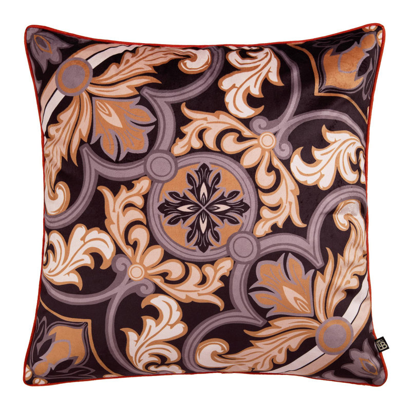 Laurence Llewelyn-Bowen Festivo Filled Cushion LS Black